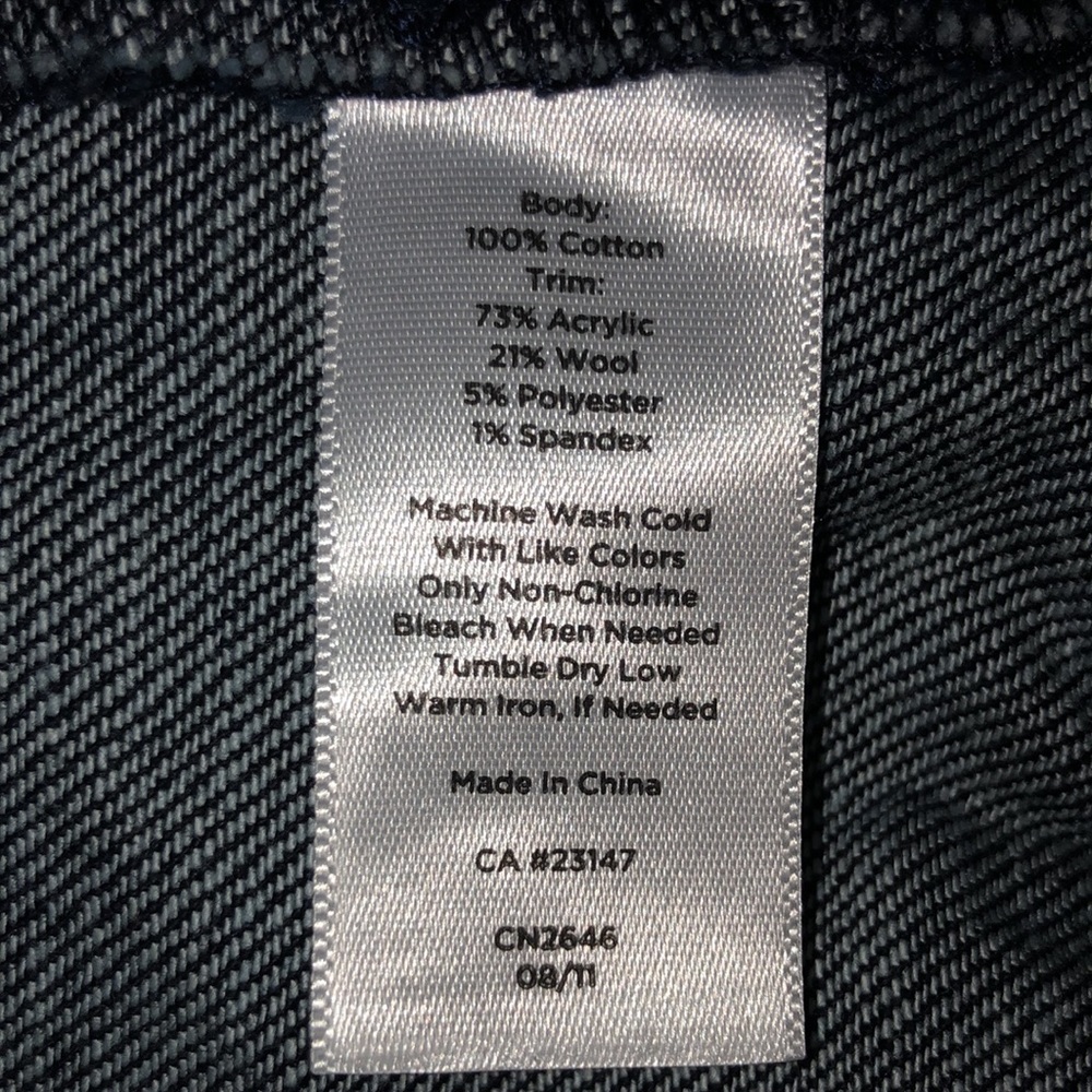 Talbots Jean Jacket 2 - Picture 9 of 9